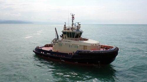 SVITZER EMBLA was delivered successfully